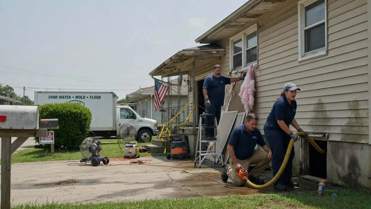 Water Damage Repair in Newark, TX near me